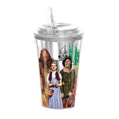The Wizard of Oz Cast Photo 16 oz. Flip-Straw Travel Cup